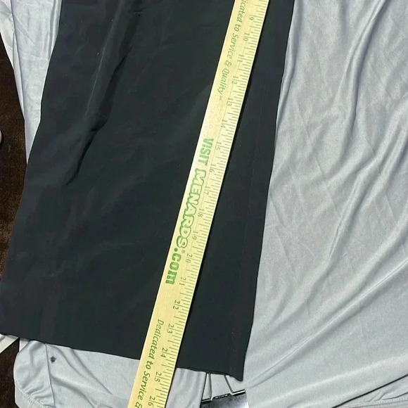 Athleta Black Cropped Nylon Pants Active Outdoor Workout Casual Performance - Picture 6 of 6